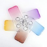 Wholesale iPhone X (Ten) 360 Gradient Armor Hybrid Case (Hot Pink)